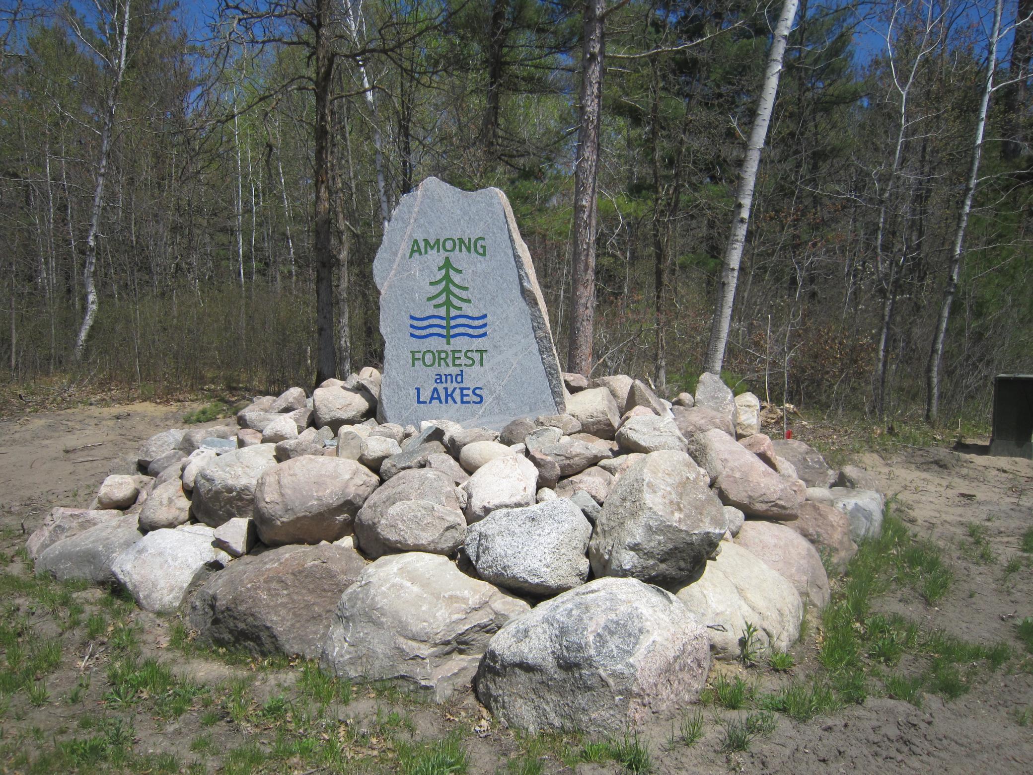Among Forest and Lakes Monument