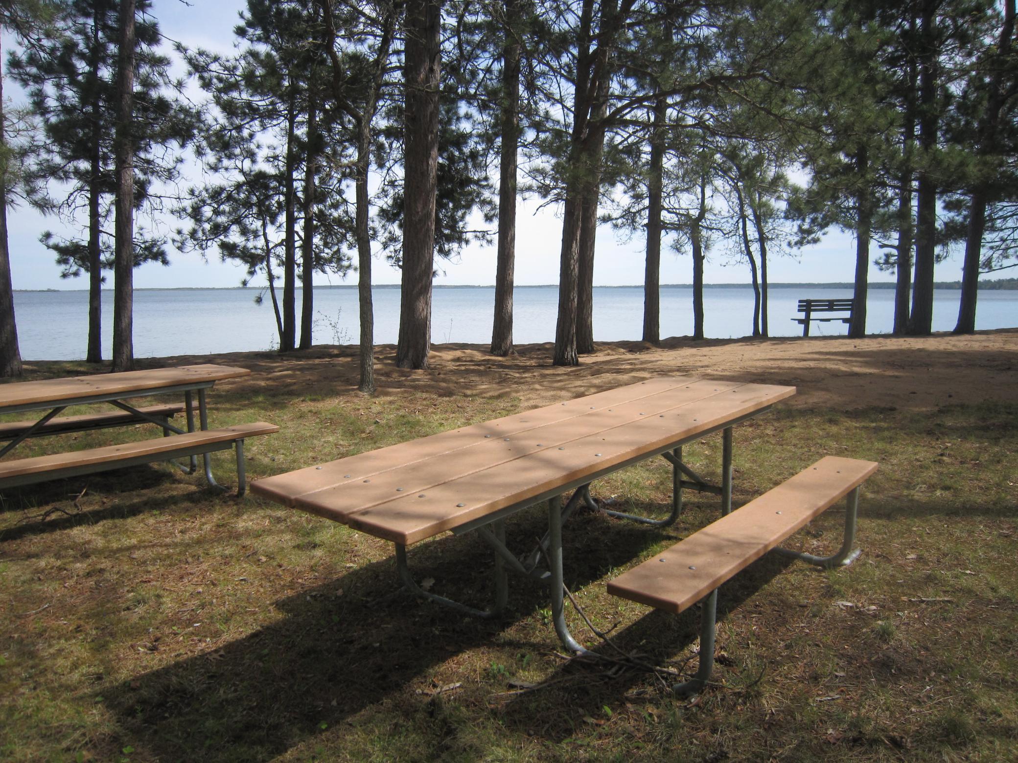 Public picnic & beach area