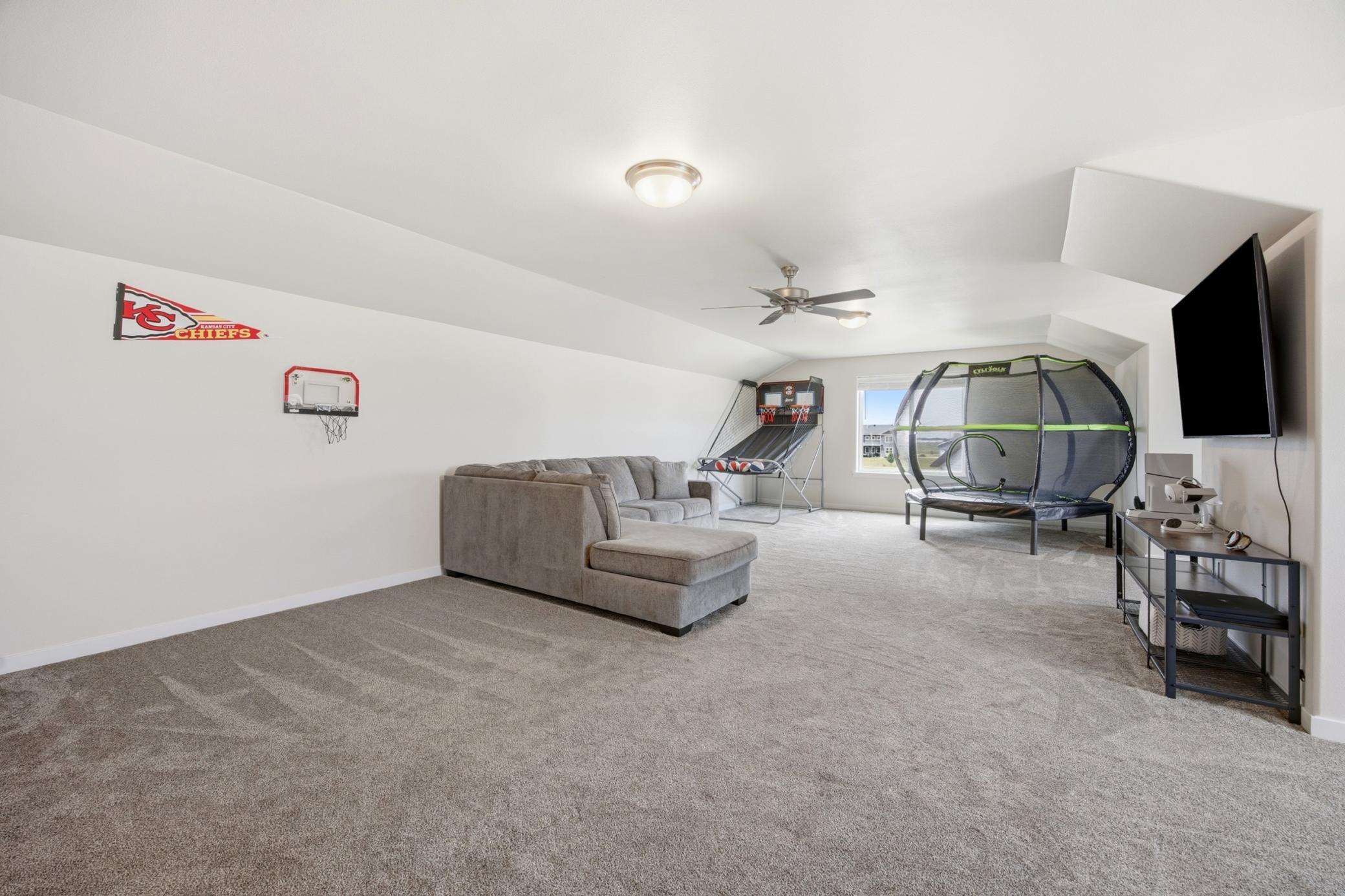 Loft above garage