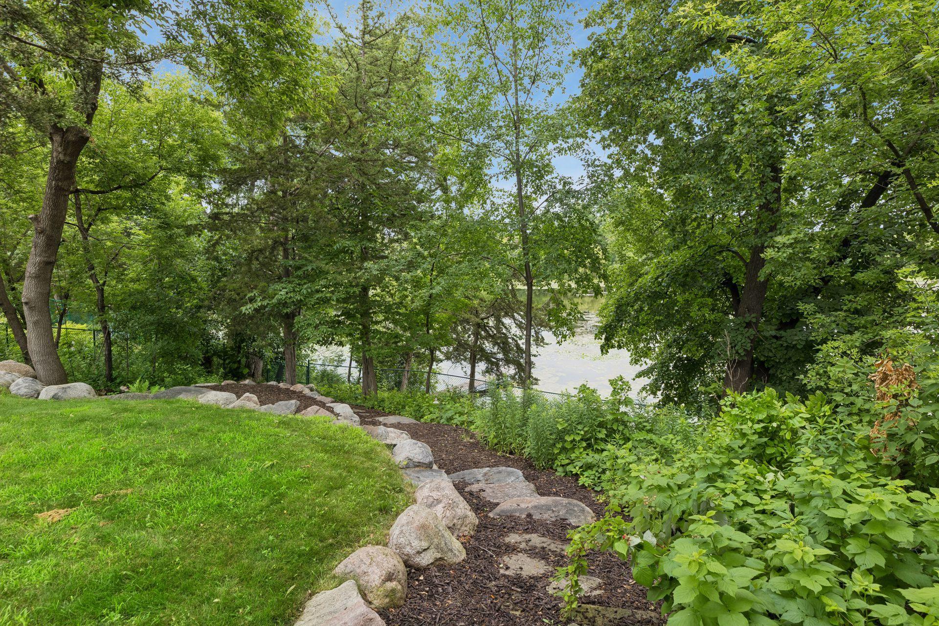 Path to lake