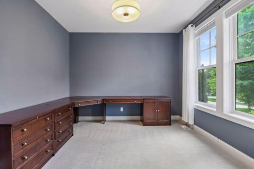 South facing with lots of natural light in this home office