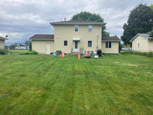 Rear of home