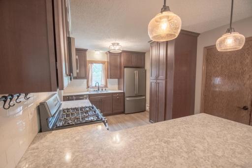Gourmet kitchen with Cambria counterrops
