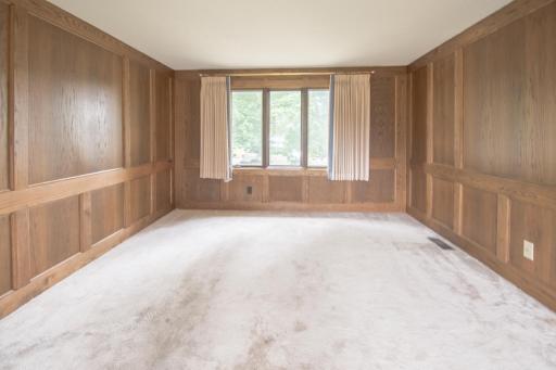 Main floor den or family room