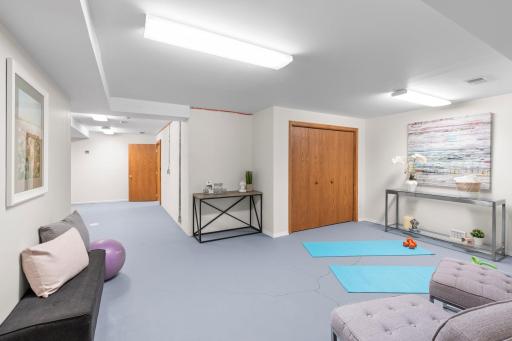 Two additional flex rooms provide versatile options for a home gym, hobby room, or extra living space.