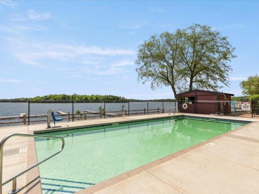 Come enjoy the new outside pool area overlooking Bay Lake.