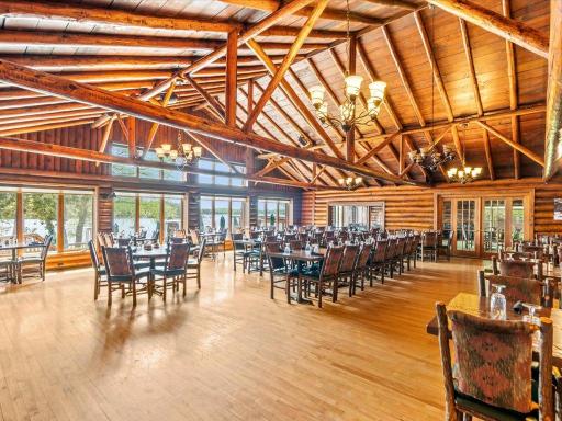 Enjoy a wonderful meal in "Ruby's" dining room. This is part of the original dining room from many years gone by.