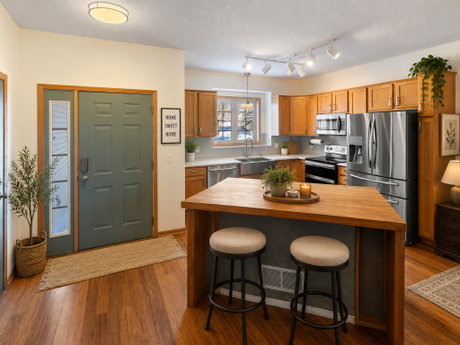 Kitchen (Virtually Staged)