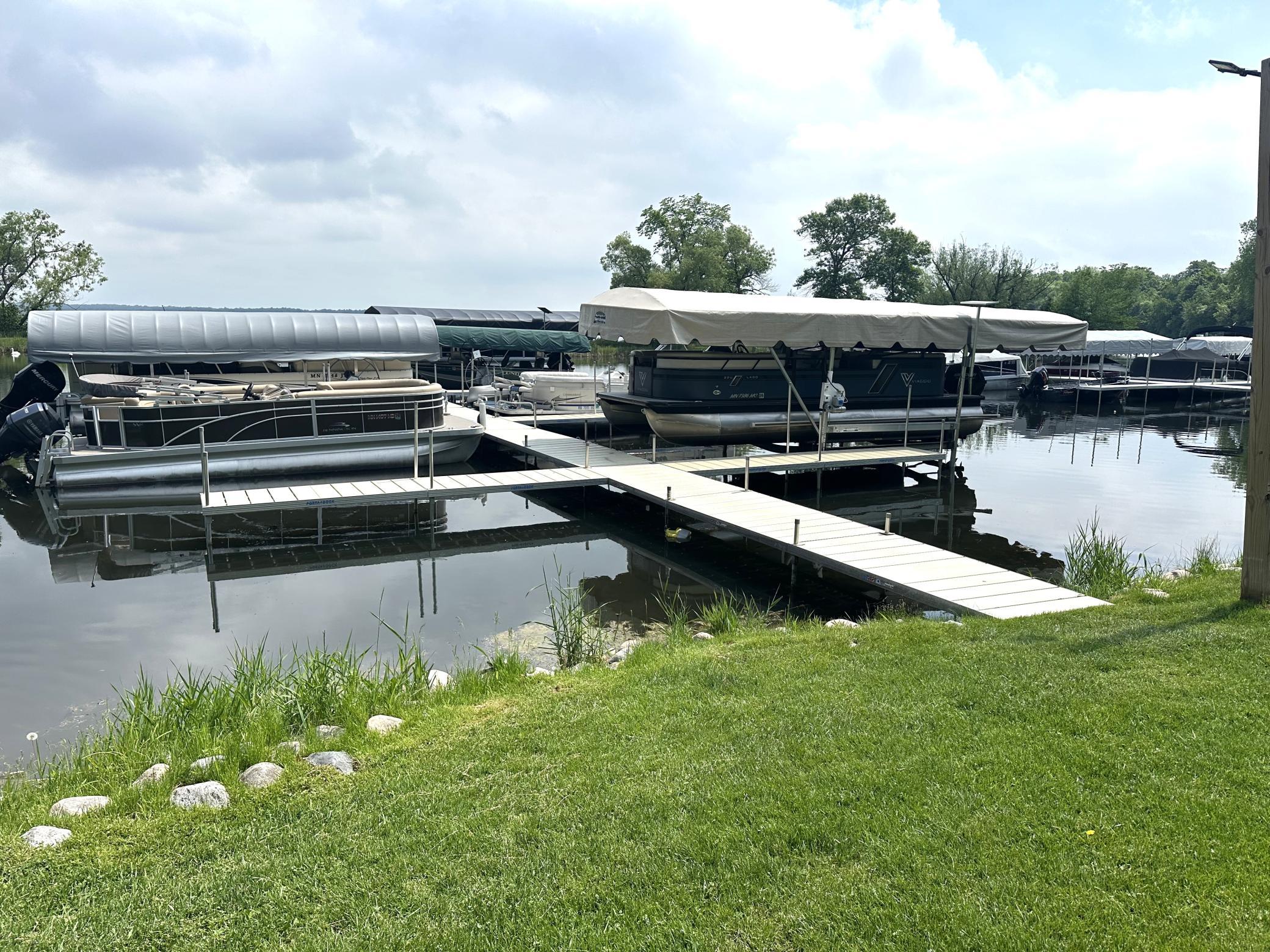 Slip space on new dock system