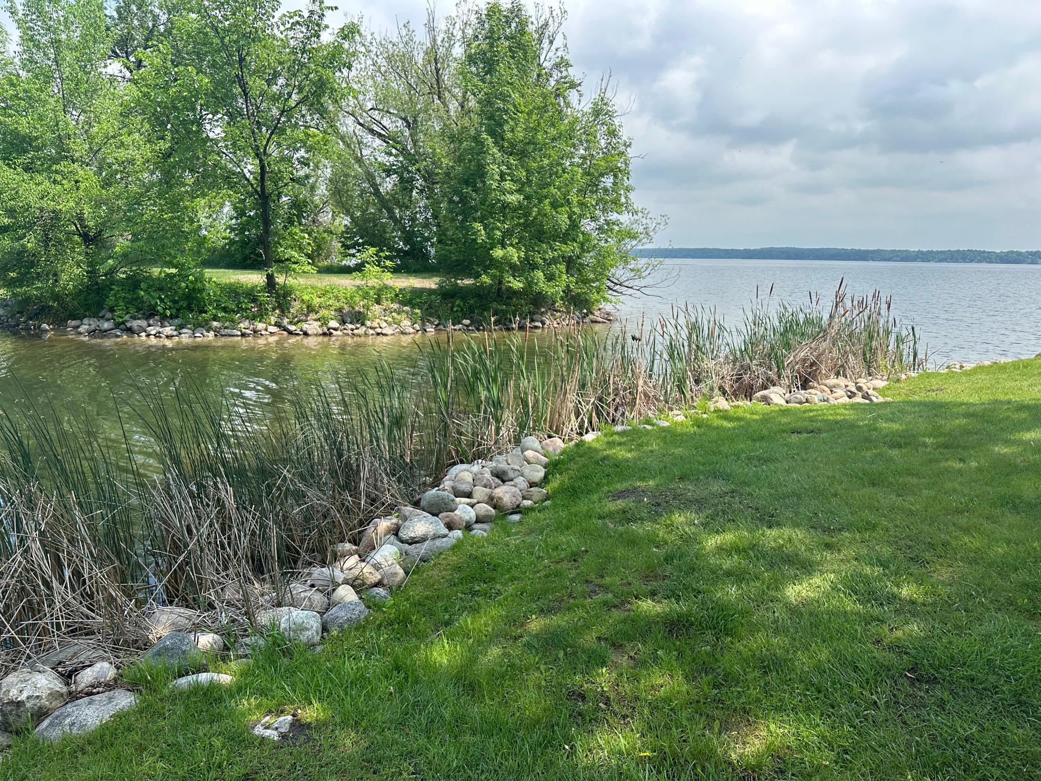 Channel out of marina to main Lake Ida