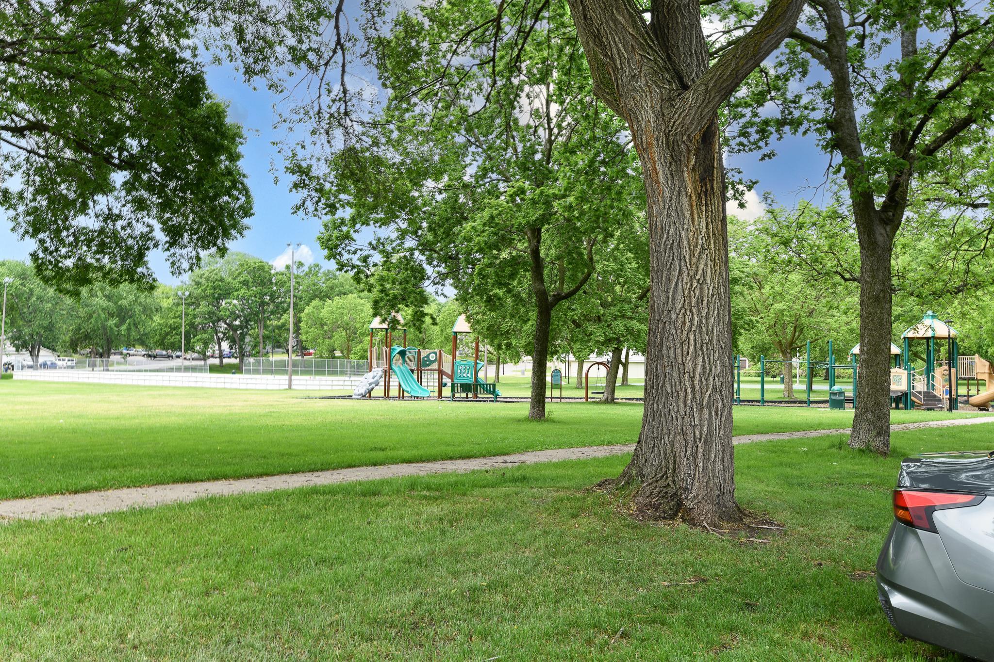 Neighboring park for outdoor recreation