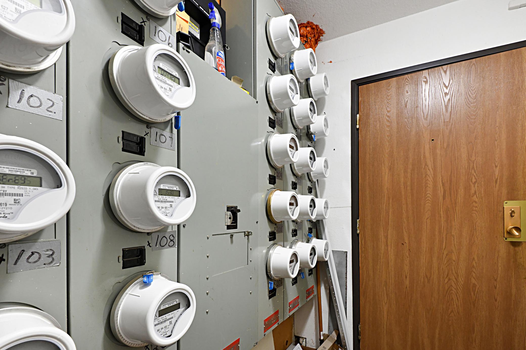 Electrical for each unit - heat and hot water on roof ~ access through 3rd floor laundry