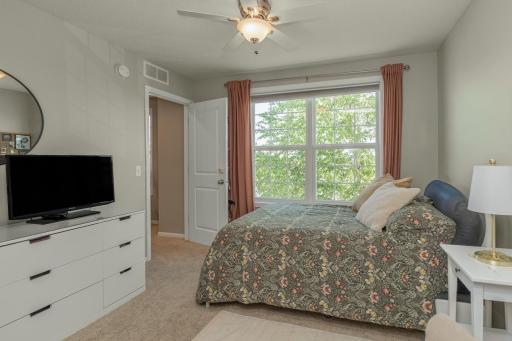 All four bedrooms upstairs have walk-in closets and plenty of sunlight!