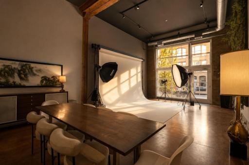 Rendering: Potential Creative Studio or Content Space