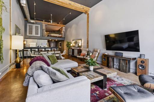 Authentic Warehouse Loft Architecture with 17' ceilings!