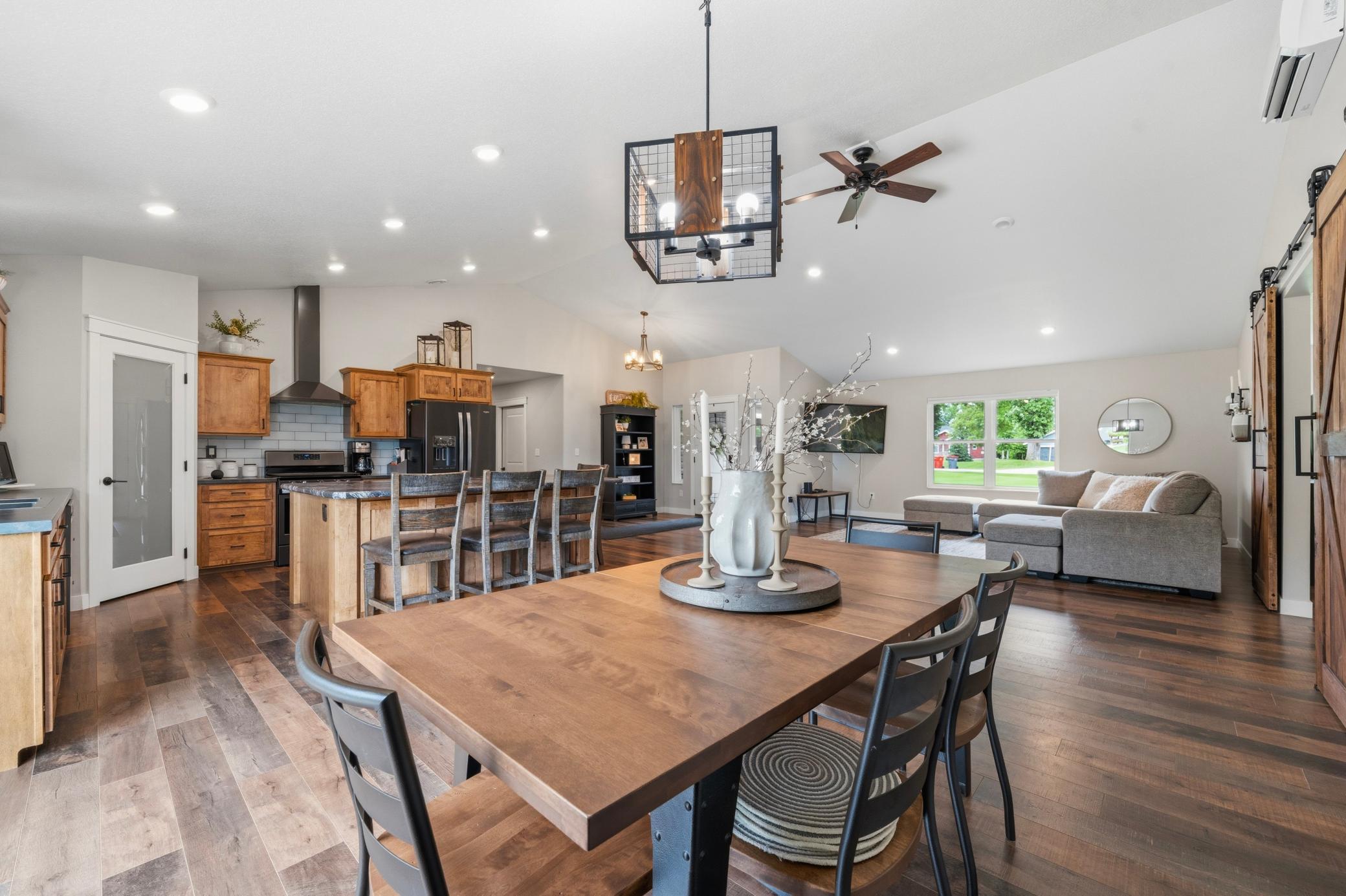 4024 Rosewood Lane - Open Concept Dining - Kitchen - Living Room
