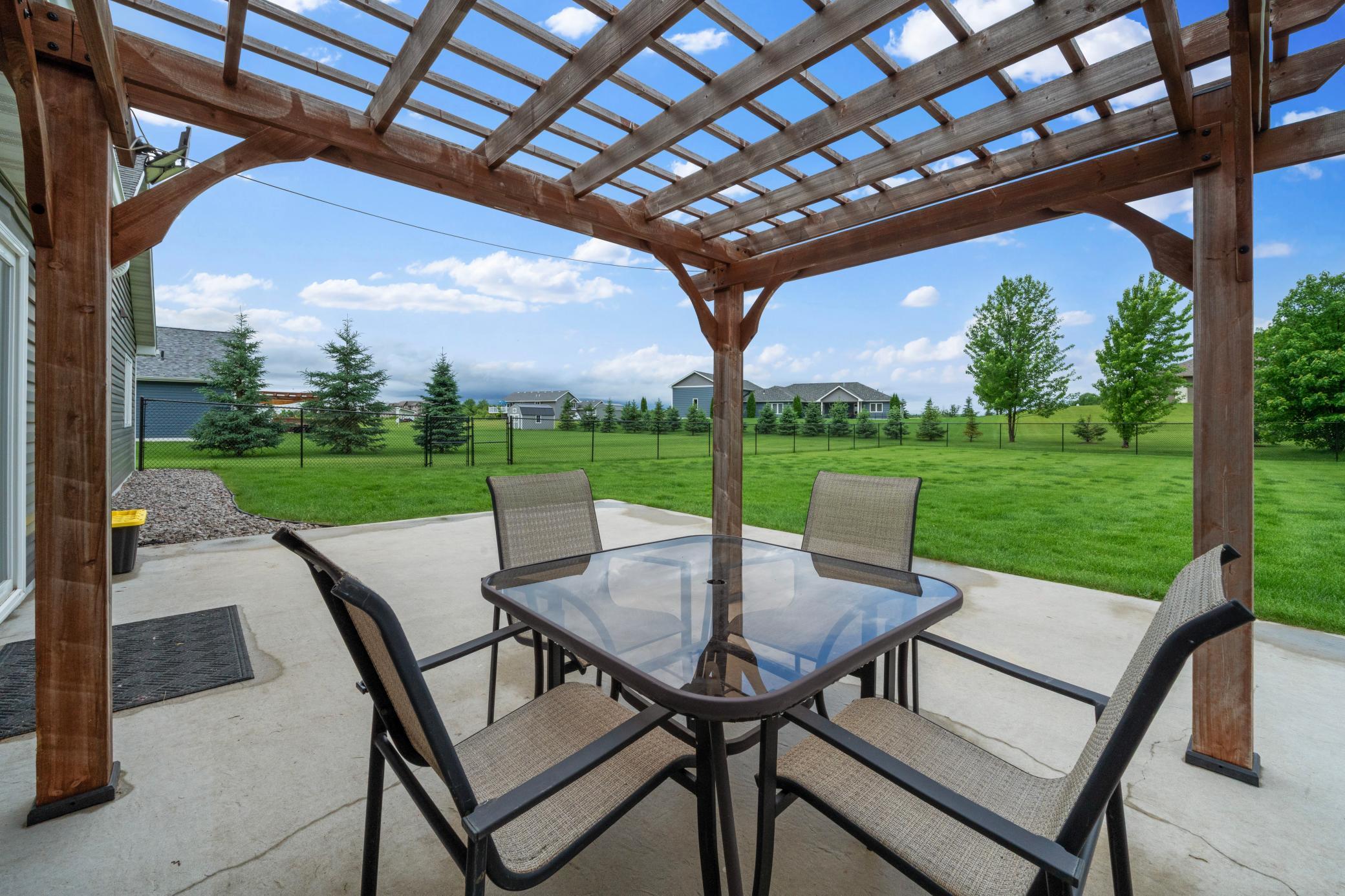 4024 Rosewood Lane - Patio View