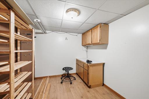 Storage where you need it most. Hobby space too.