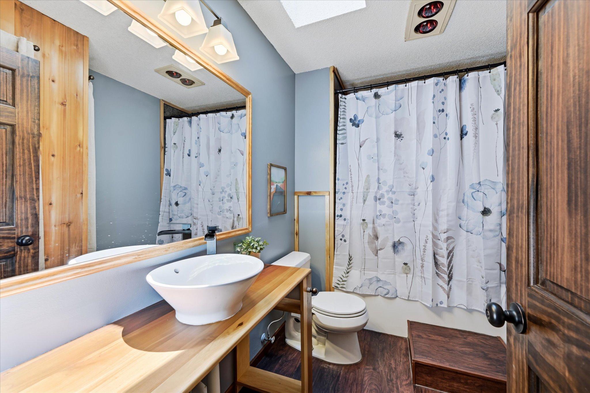 Conveniently located near the upper-level bedrooms.