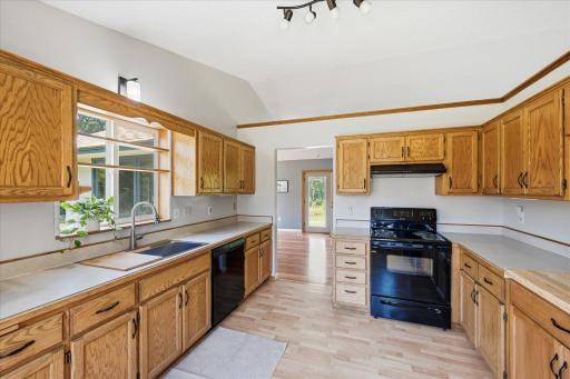 Thoughtfully positioned to stay connected to the main living spaces.