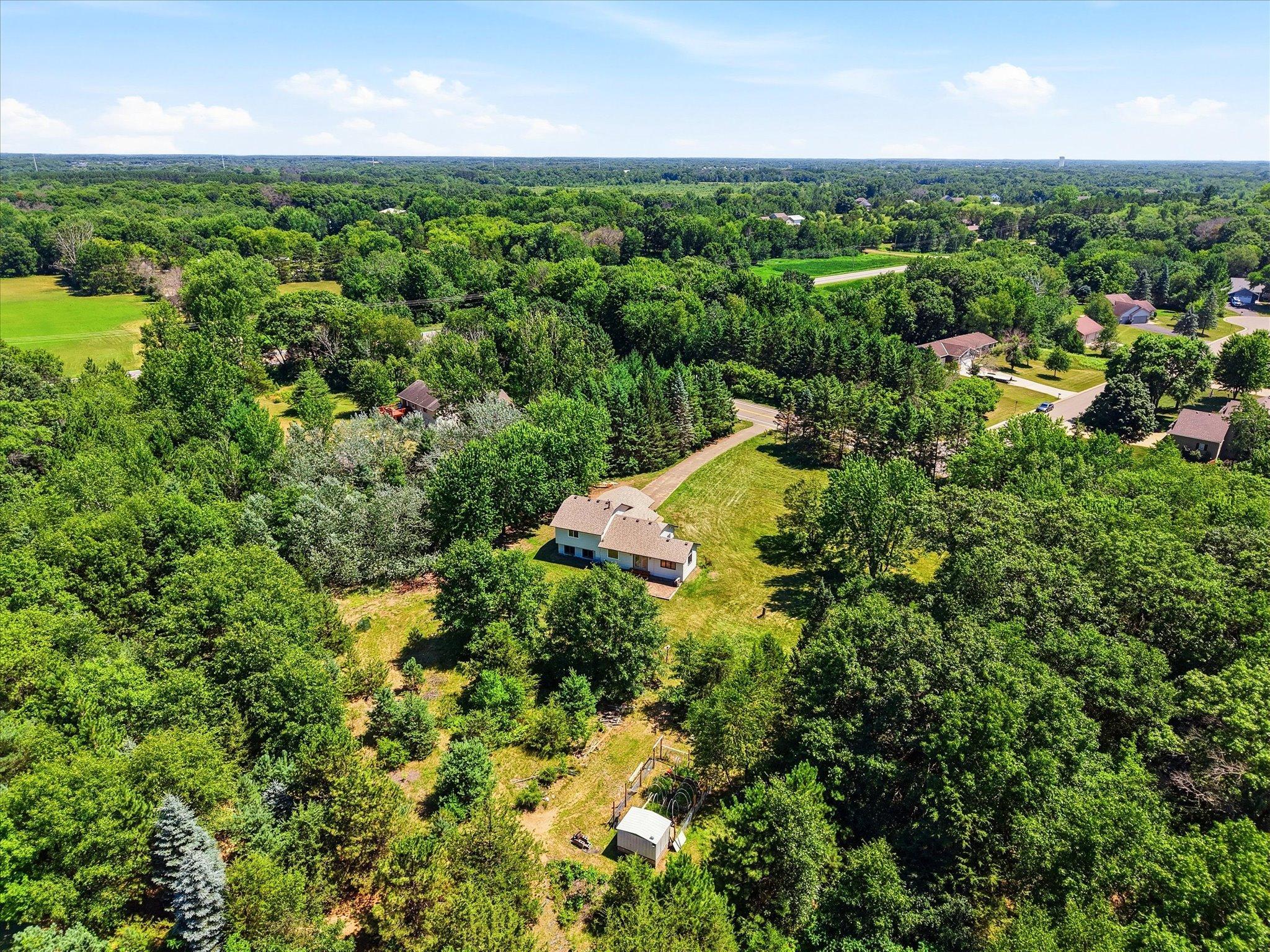 Welcome home to 2.5 acres of privacy and nature.