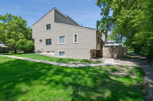 Enjoy a rare, private setting with this townhome backing to a beautiful wooded area rather than neighboring homes, creating a peaceful backdrop for everyday living.