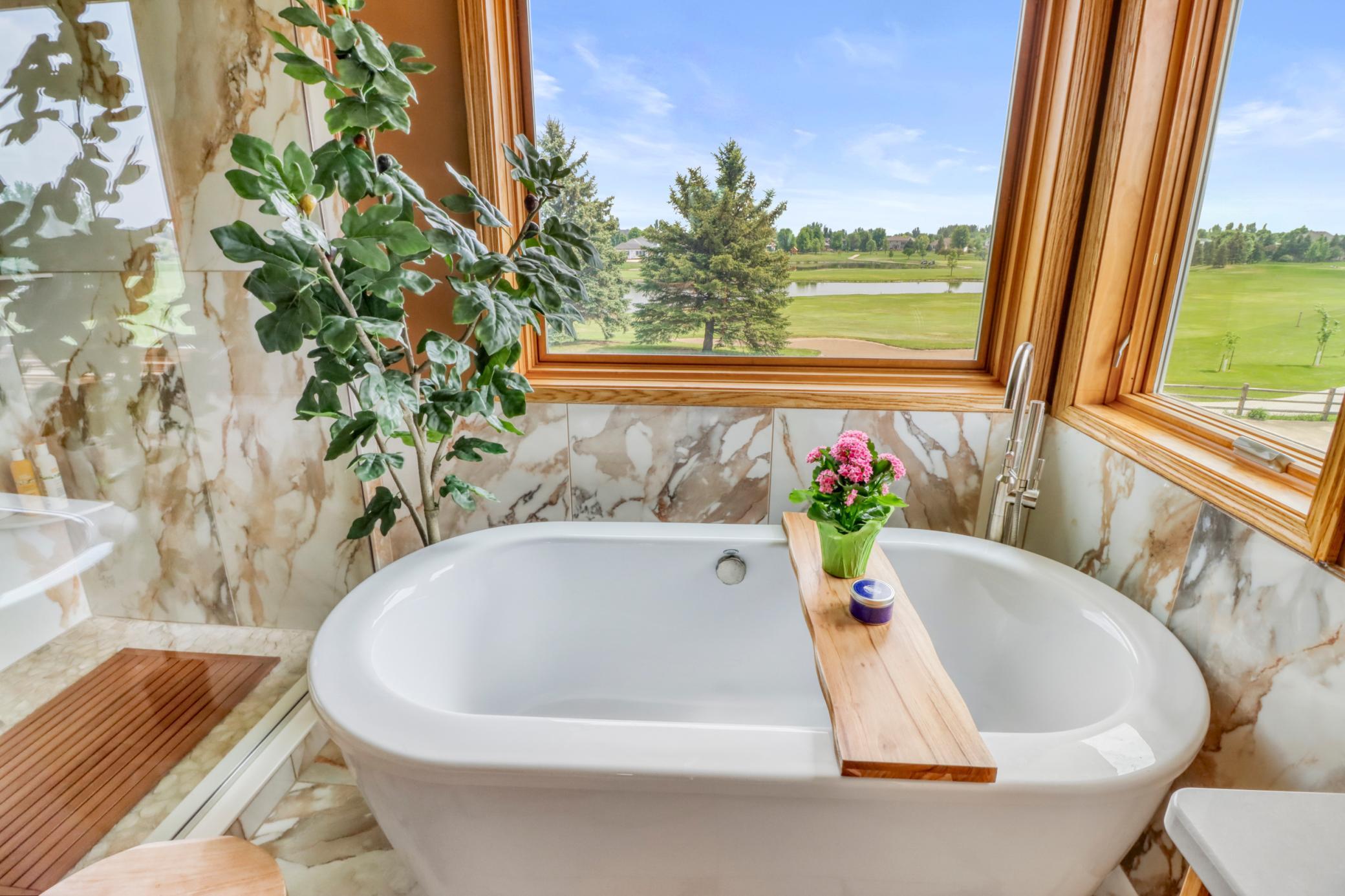 Primary Bathroom Soaking Tub