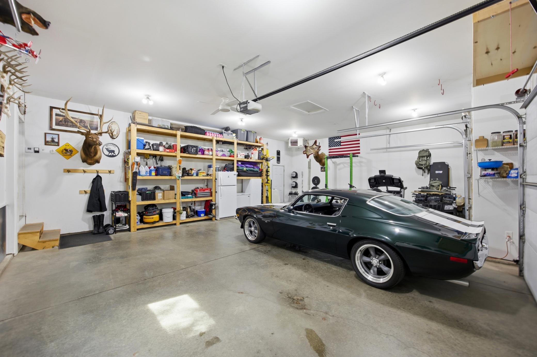 3 Stall Finished Garage