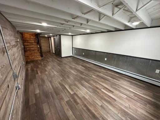 Lower level living space
