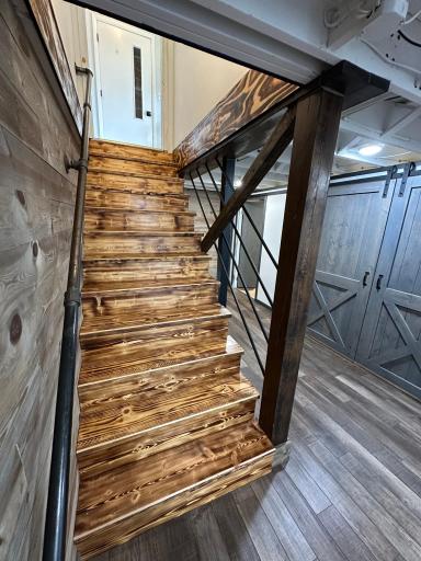 Stairs to lower level
