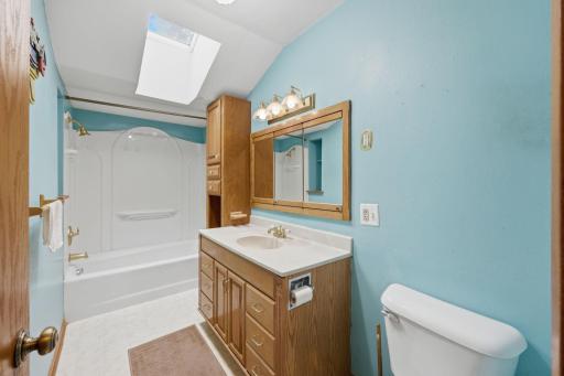 Main floor full bathroom.