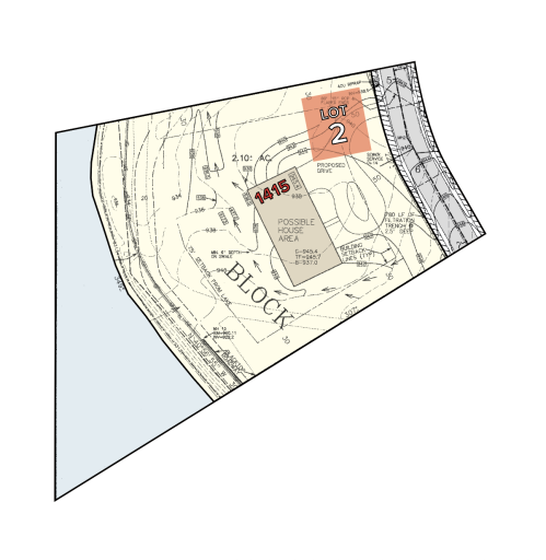 1415 Bracketts Point Road Color Survey Lot 2 Southways.png