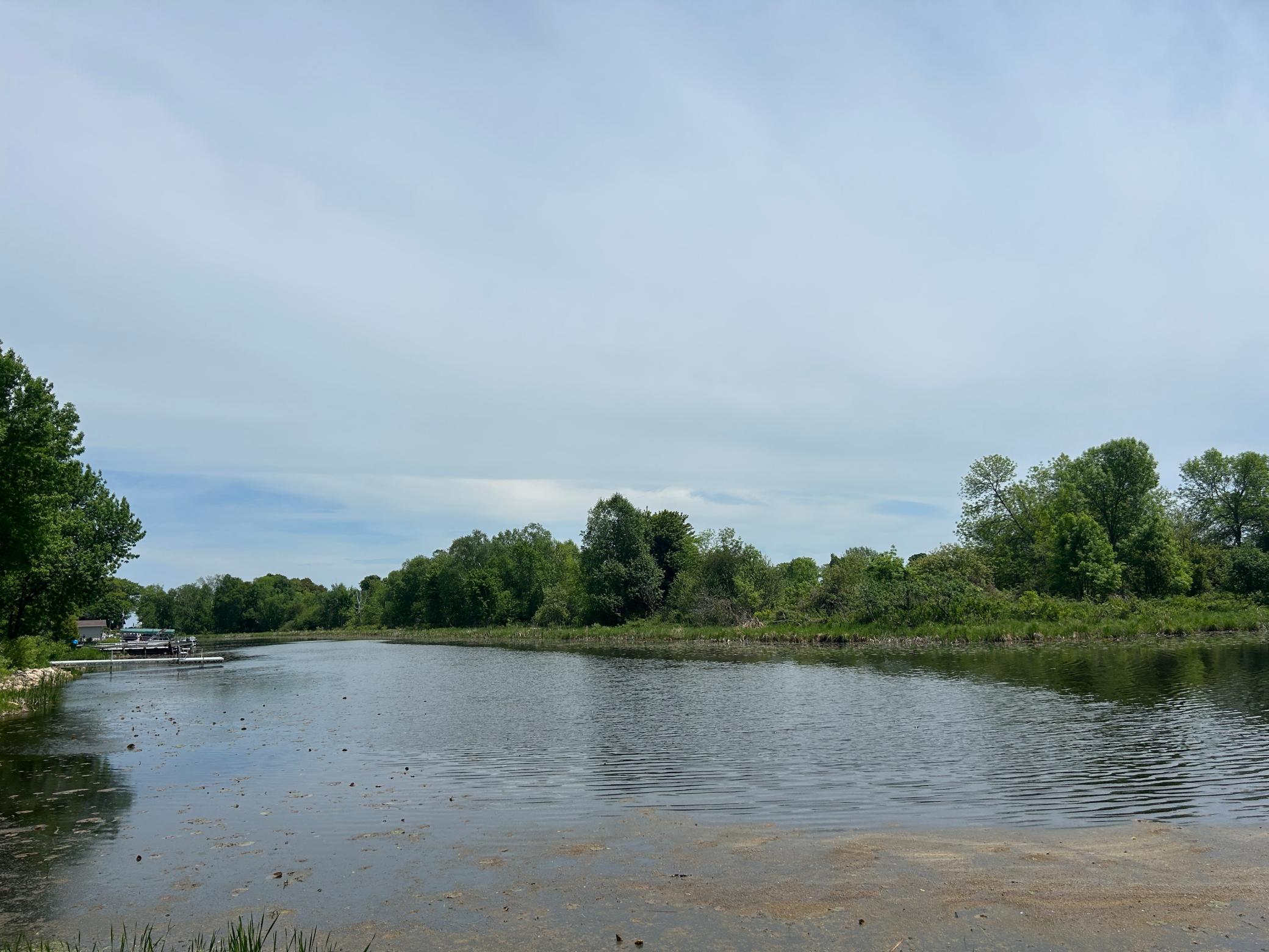 Here is a fantastic MilleLacs wooded harbor lot! An easy and affordable way to get on MilleLacs without higher lakeshore taxes. Look into your building plans or intended lot use and get on this great big lake today!