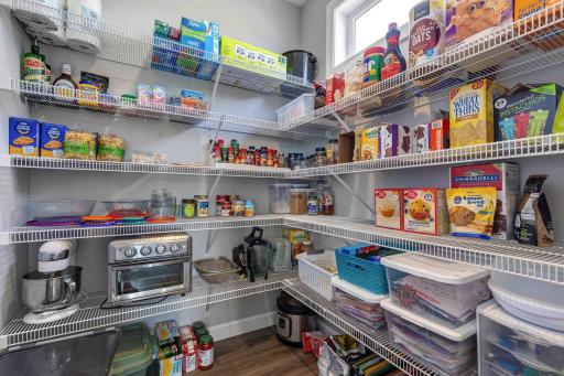 Large walk-in Pantry