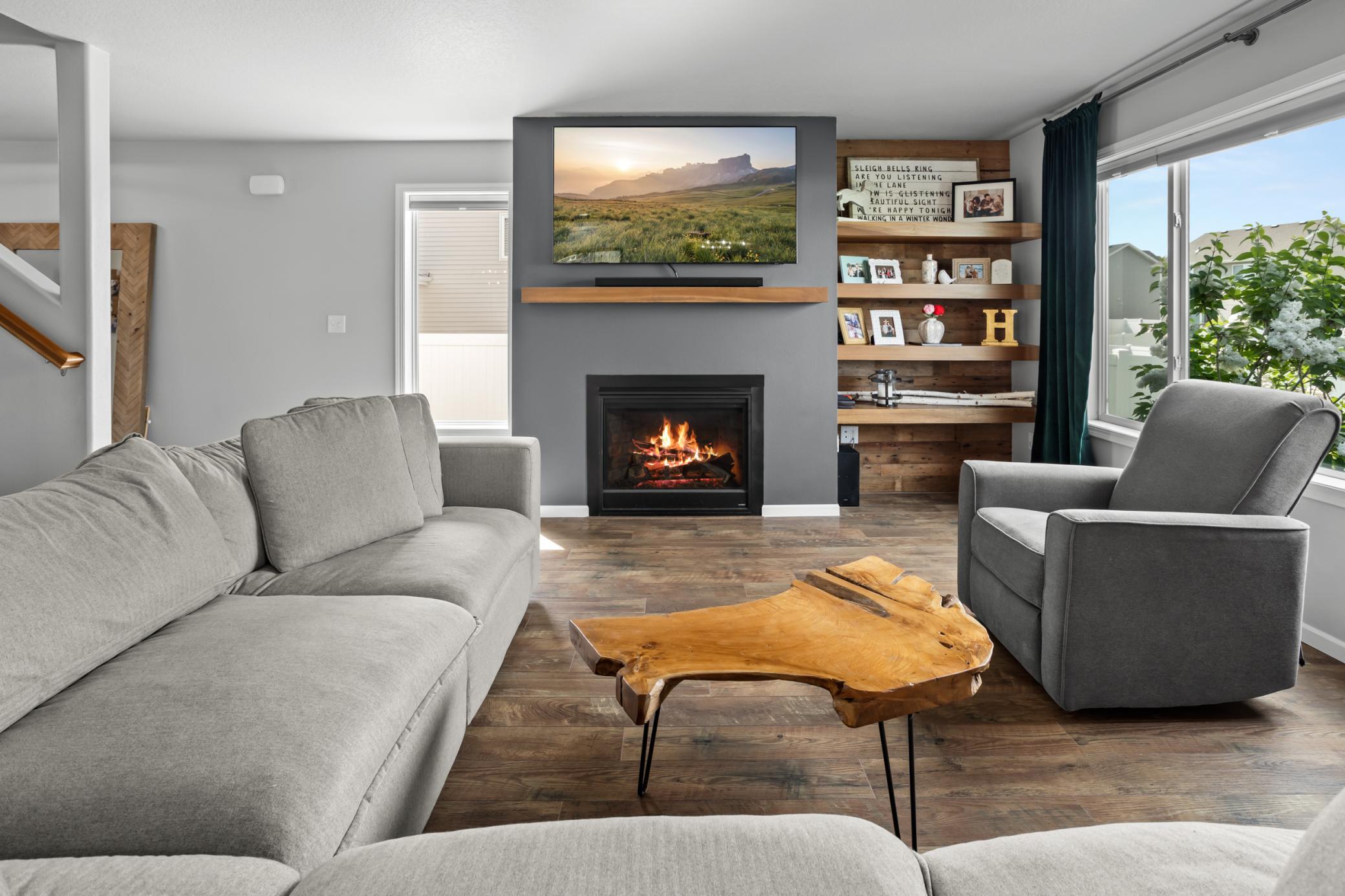 Living Room Fireplace