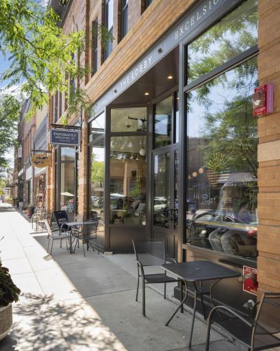The Lobby coffee shop is great for meeting friends, family or just enjoying the people watching. The lattes and almond croissants are favorites.