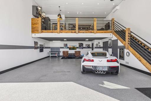 Expoxy floors, floor drain and heated floors