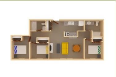 9 total units ranging from 3 - 4 BR units