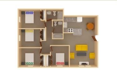 9 total units ranging from 3 - 4 BR units