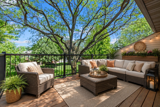 Can You Picture Yourself Relaxing On This Deck?
