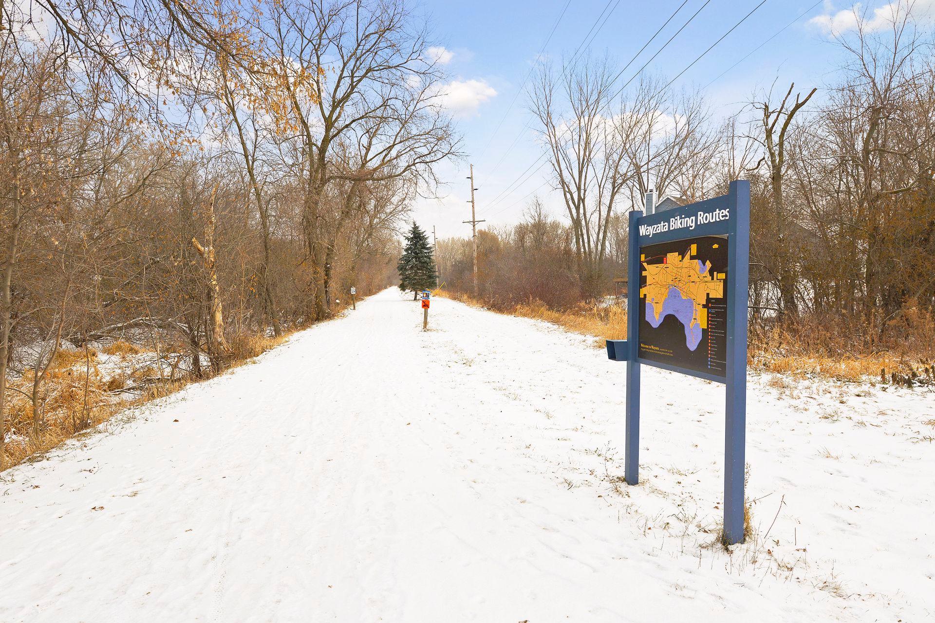 Easy access to the Luce Line Trail, offering miles of scenic trails for walking, running, biking, and enjoying the outdoors.