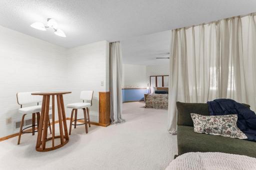 So much space, you could even make a formal 5th bedroom or keep this as an informal guest area