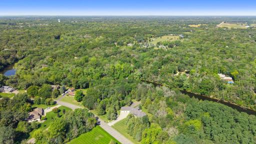 Tucked away on a private road in a desirable part of Ramsey and the Rum River