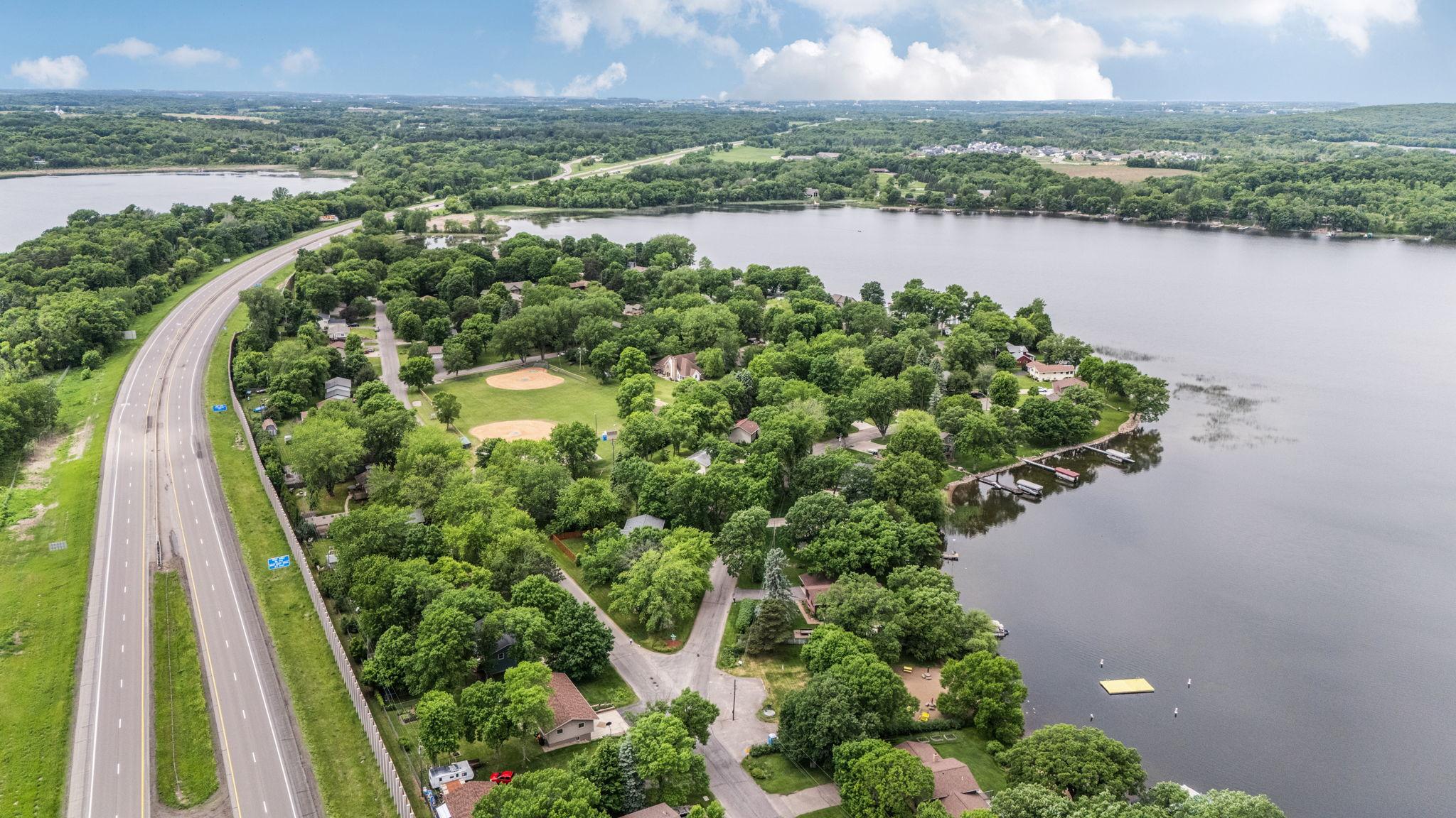 Enjoy convenient lake access for boating, fishing, swimming, and recreation.