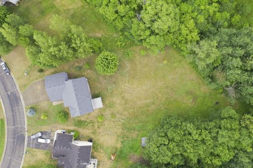 Bird's-eye view of the property