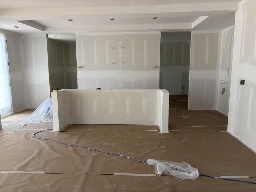Wet bar in lower level