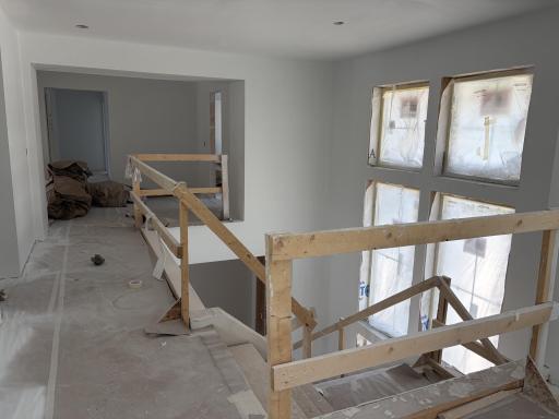 Open staircase