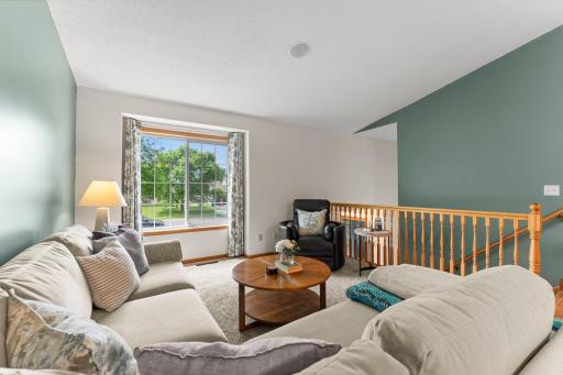 South facing living room with great natural light