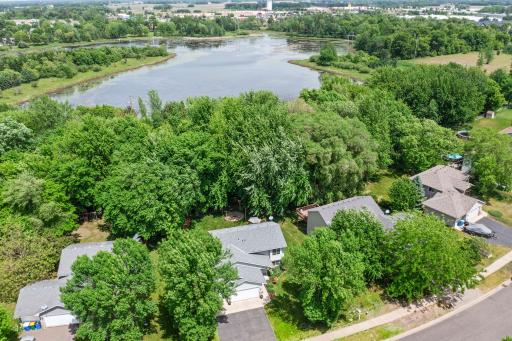 Backs up to Joe's Lake Preserve offering great lake views in winter and privacy in summer.