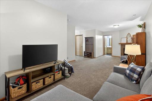 Offering plenty of room to relax, the family room serves as a versatile space for movie nights, hobbies, or everyday living.